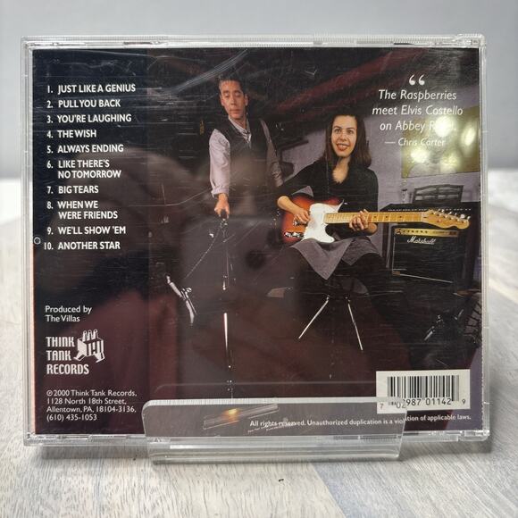 The Villas – Secrets (CD, 1994, Intersound) Pop Rock Adult Contemporary Rare OOP - Picture 2 of 5